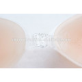 nude mature silicone bra OEM supply strapless bra